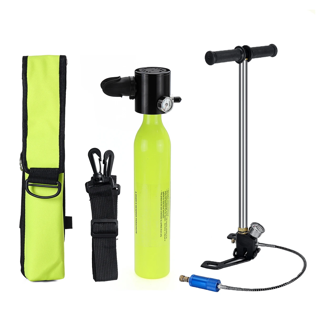 mini scuba tank with pump