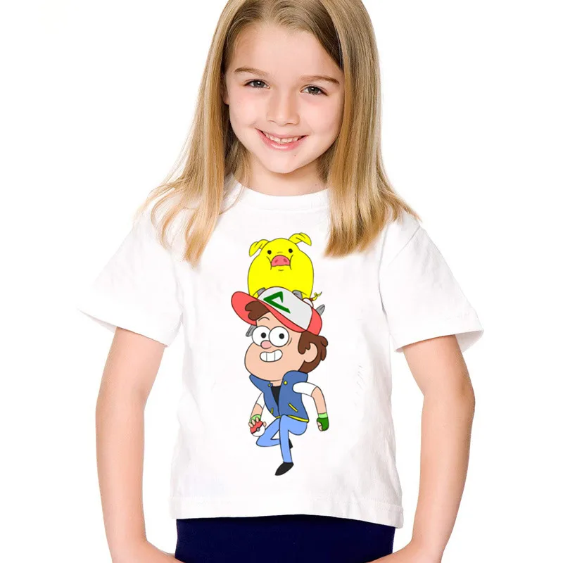 Children-Cartoon-Print-Gravity-Falls-Mabel-Dipper-Funny-T-shirts-Kids-Summer-Tees-Boys-Girls-Casual (3)