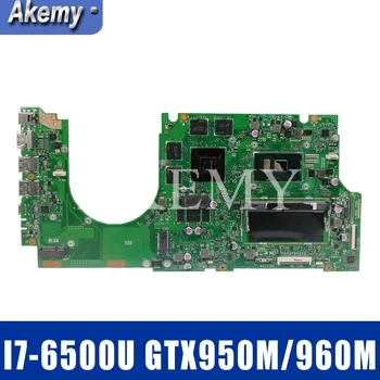 شراءI7-6500U GTX950M / 960M 2GB 8GB / RAM UX510UX الأم للكمبيوتر محمول For Asus UX510 UX510UX UX510UXK UX510UW UX510UWK اللوحة