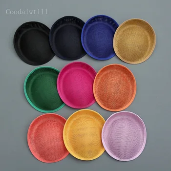 

elegant women facinatots bases 20CM size for ladies wedding occasion fedora cap DIY hair accessories 12pcs/lot