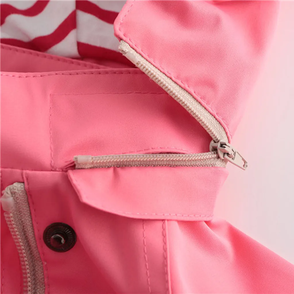 Kids Baby Clothes Boys Jackets Toddler Cartoon Animal Hooded Coat Jacket Outwear Windproof Outfits Children Girl Clothes