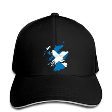 Шотландия флаг стране контурным гордость шотландские Глазго Эдинбург горной местности Бейсбол Кепка с прямым козырьком остроконечные