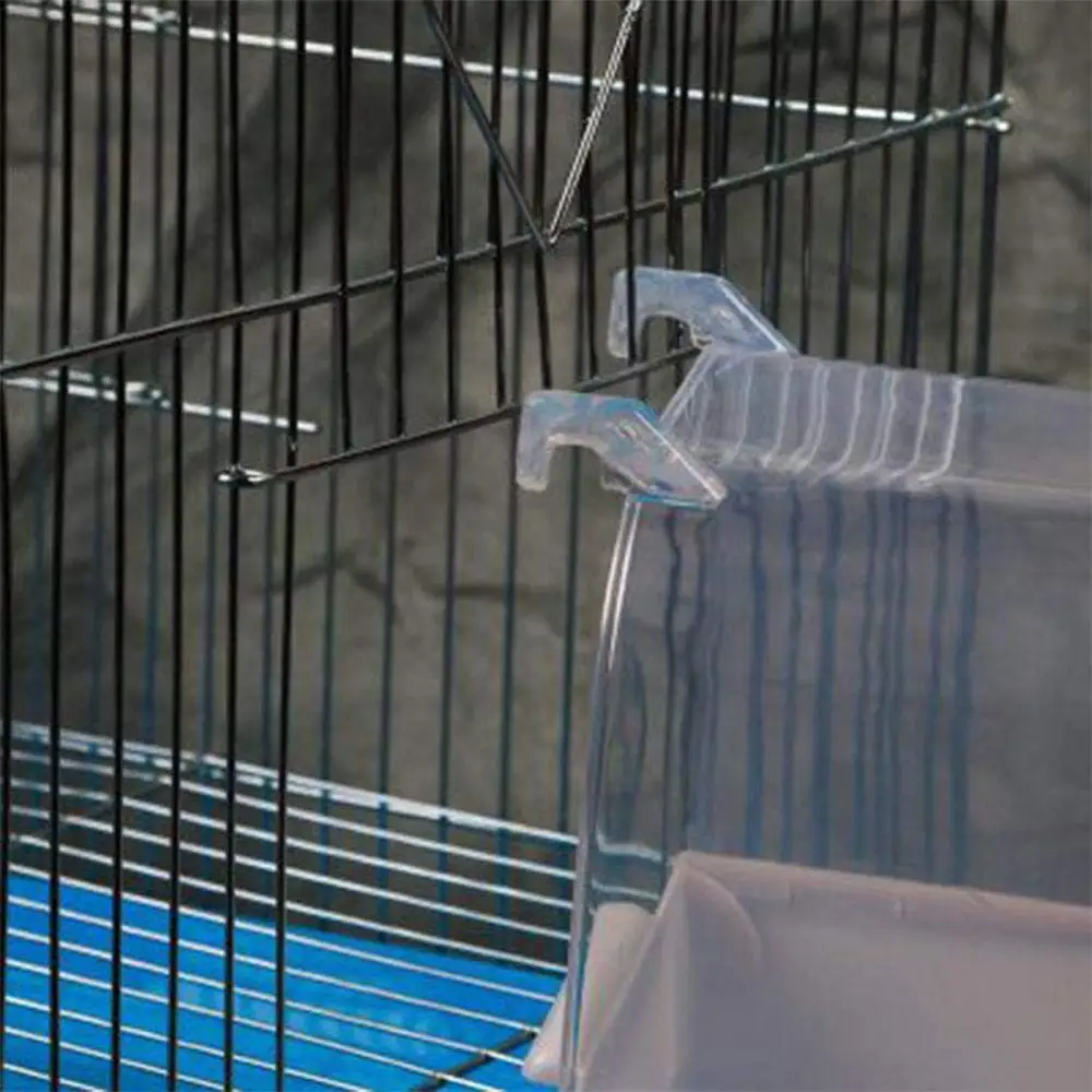 Hot！！！4 Colors Parrot Bathing Bird Bathing Bird Accessories, Pet Parrot Cage Supplies Bathtub Bathtub Bath Box
