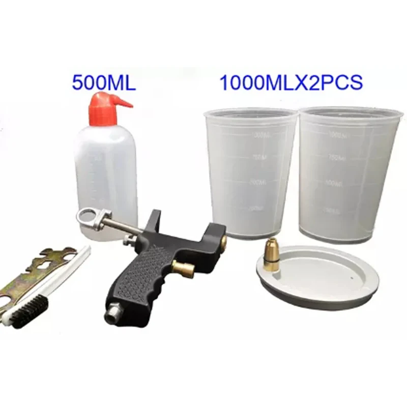 Pistola A Spruzzo Ad Aria Gel Coat Spruzzatore Resina Plastica Rinforzata Con Fibra Ugello Frp Regualator Gelcoat Scarico Resina Tenuto In Mano Att