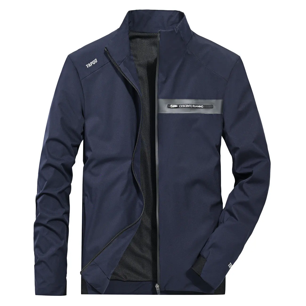 

2019 Men New Style Youth Jacket Spring And Autumn Loose Casual Large Size Stand Collar Jacket 8829