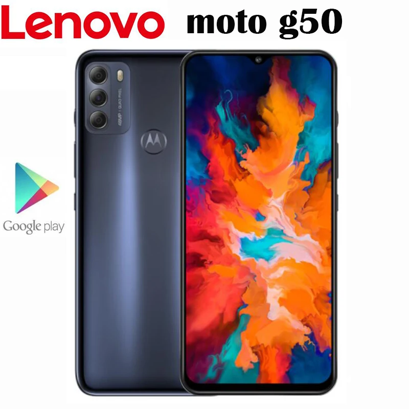 Оригинальный Новый Официальный смартфон Lenovo Motorola Moto g50 телефон Snapdragon 4350 6 5 дюймов