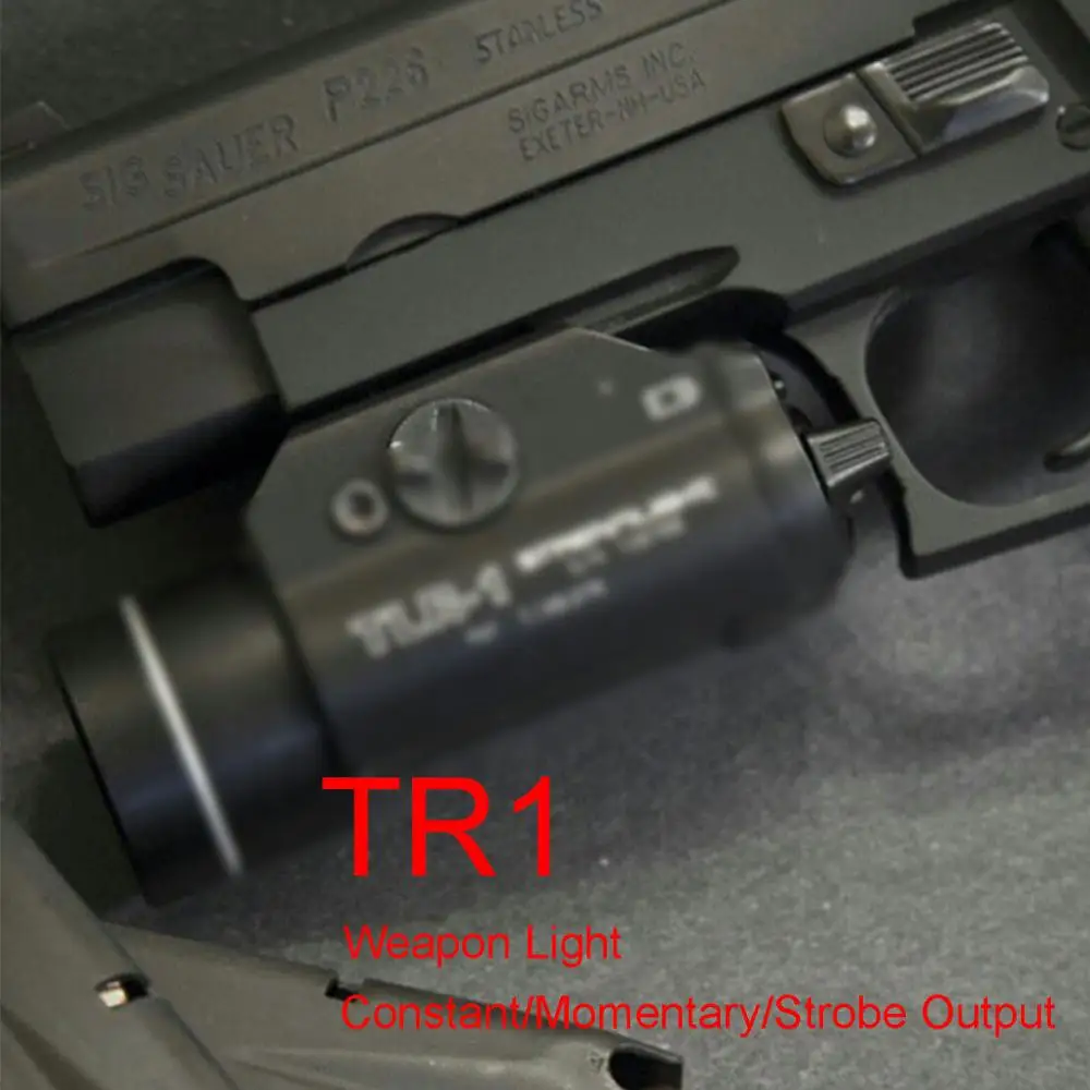 Tactical Fullsize Flashlight TLR Light Fits GLOCK 1 9 CZ 75 SIG SAUER P320 CZ SIG SAUER SP2022 Defense Pistols Torch