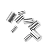 30pcs Stainless Steel gold Cord End Caps Fit 2/3/4/5mm Leather Rope DIY Jewelry Making Accessories Thread Fastener Crimp Finding ► Photo 2/6
