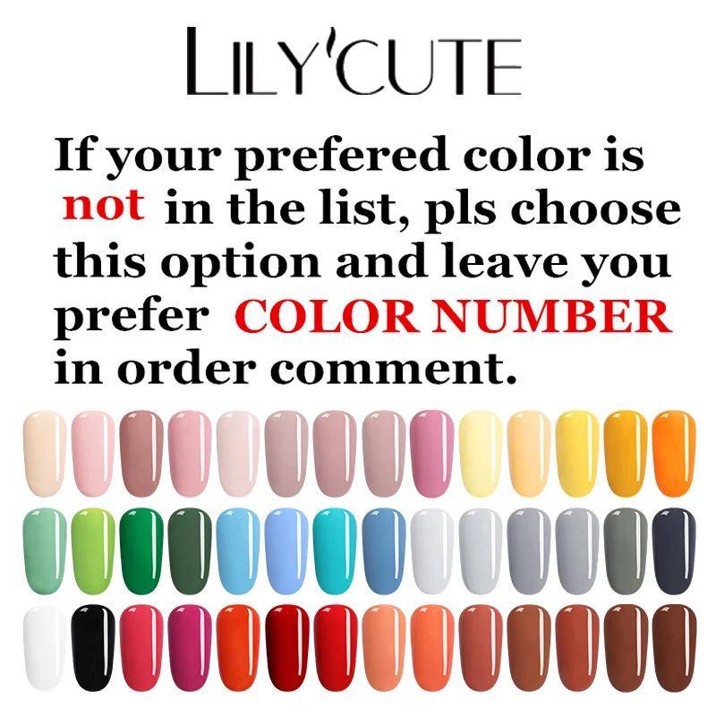 custom LILYCUTE 175 цветов УФ гель лак для ногтей светодиодный Декоративный Лак для ногтей замочить Полупостоянный гель для ногтей Блеск DIY гель для дизайна лак - Цвет: custom