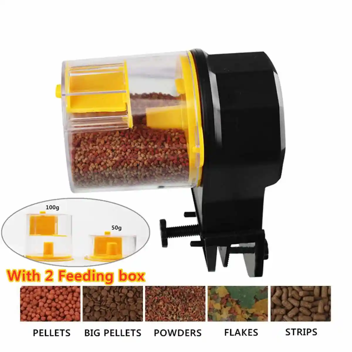 Adjustable Automatic Aquarium Timer Auto Fish Tank Pond Food