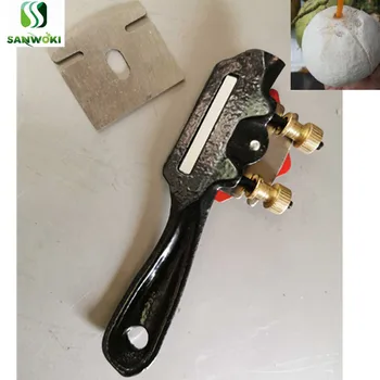 

Manual coconut peeler machine peel coconut knife taro peeling machine papaya peeler machine coconut skinning machine