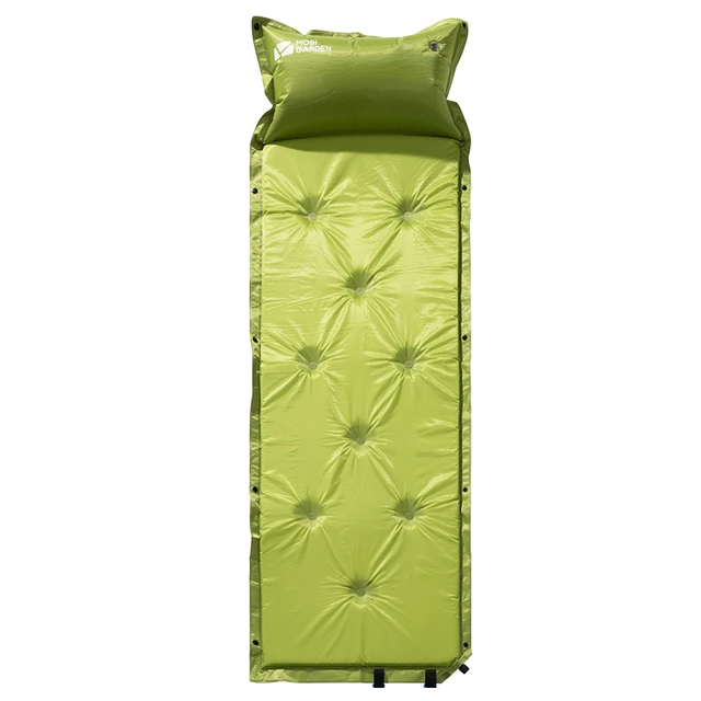 Colchón autoinflable automático para exteriores, colchoneta de acampada de  gran espacio de 160cm, 190x160x3cm, para 2 personas - AliExpress
