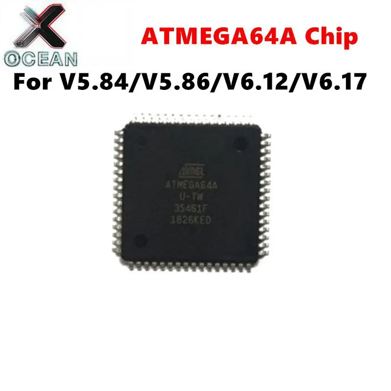 ATMEGA64A Chip For XPROG V5.84 V5.86 V6.12 V6.17Replacement Soldering Shows &quotDevice Silent"&quotWaiting Certificate" Error |