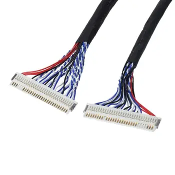 

18Pcs/set Universal Lvds Cable Line Cord for Lcd Panel Suitable 14-26" Screen D08A