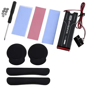 

4Pcs Advanced Memory Sponge Keyboard and Mouse Wrist Pad Sanitary Set & 1x Heatsink for PCI-E NVME NGFF M.2 SSD 2280