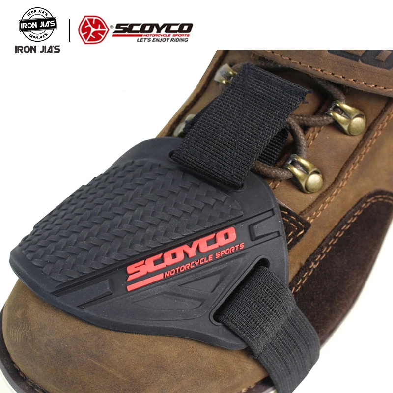 Motorcycle Shoes Protective Motorcycle Gear Shoe Boots Protector Gear Shift Pad