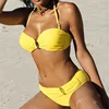 2022 Women Sexy Bikini Set Push Up Female Swimsuit Swimwear Swim Separate Two Piece Brazilian Bathing Suit Large Plus Size XXL ► Photo 2/6