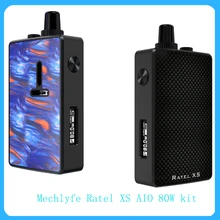 Mechlyfe Ratel XS AIO 80 Вт TC Rebuildable Pod Комплект с емкостью 5,5 мл картриджем питание от одной 18650 электронной сигареты Vape комплект