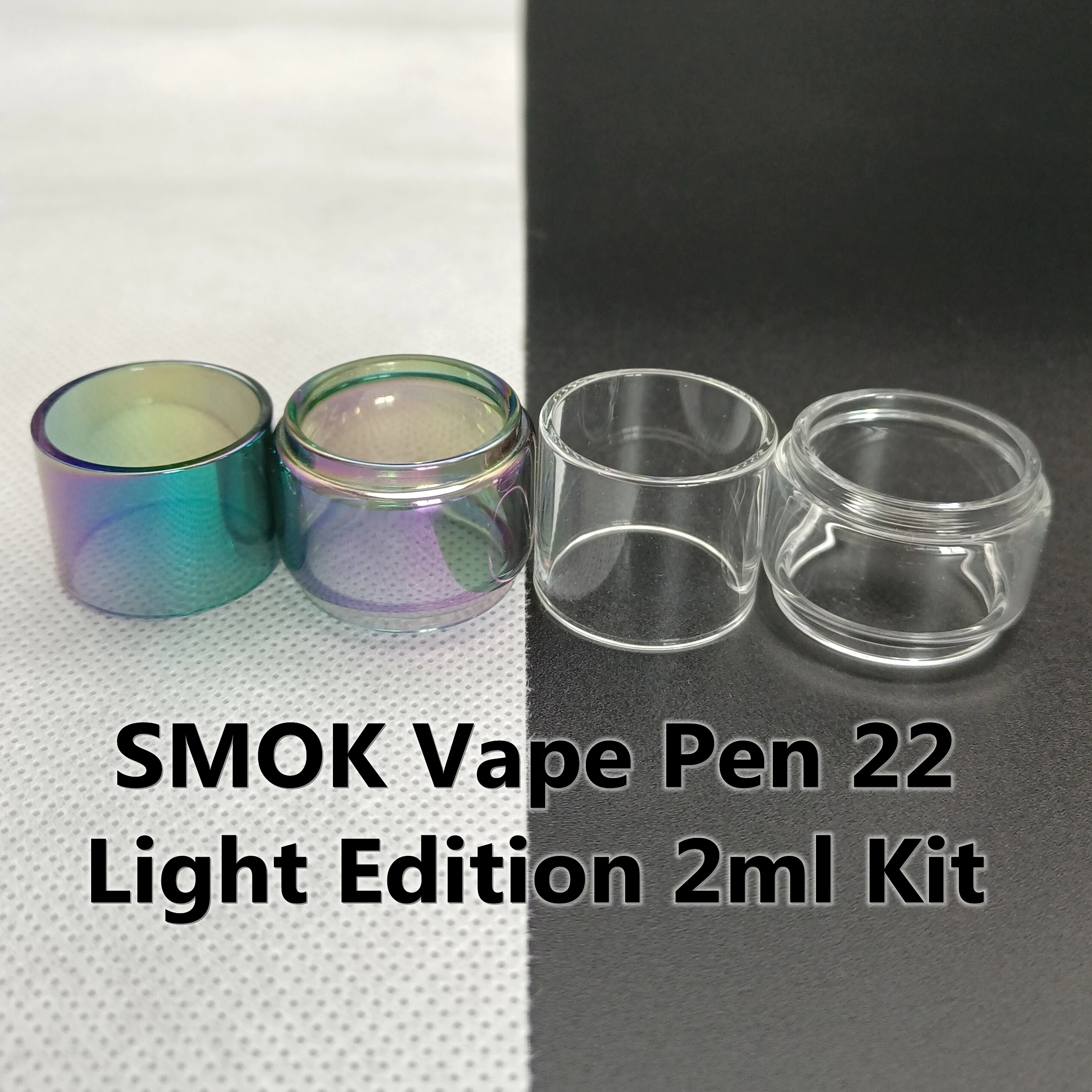 1pcs Smok Vape Pen 22 Light Edition 2ml Kit Normal Tube Replacement Clear Glass Tube