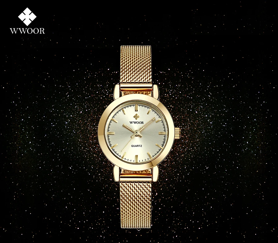 Mode décontracté femme montre résistant à l'eau femme montre-Bracelet en acier inoxydable dames Quartz Bracelet montre fille cadeau_voghion.com
