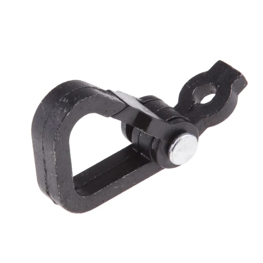 Black Aluminum Alloy Motorcycle Spring Clip Snap Hook Luggage Helmet Bottle Fit For Most Motorcycle/Scooter/Dirt Bike/ATV