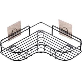 

No punching bathroom accessories, no punch angle bathroom rack, bathroom fixture, cooked iron storage rack, kitchen tripod wall