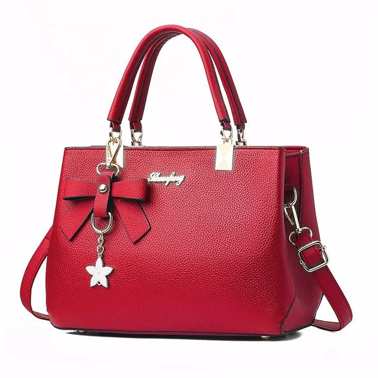 

2020 New Style Europe And America WOMEN'S Bag Embossed Leather Tassels Five-Star Oblique Shoulder Bag/ Hand Bag WOMEN'S Bag