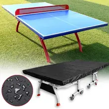 Настольный теннис стол, скатерть крышка водонепроницаемый пылезащитный Анти-ультрафиолетовая черные удобные спортивные Крытый влаги