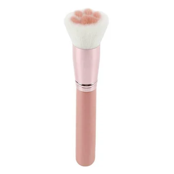 

Cosmetic Tools Cute Makeup Brush Reusable Cat Claw Rustproof Lightweight Soft Fiber Gift Washable Cartoon Multifunction Portable