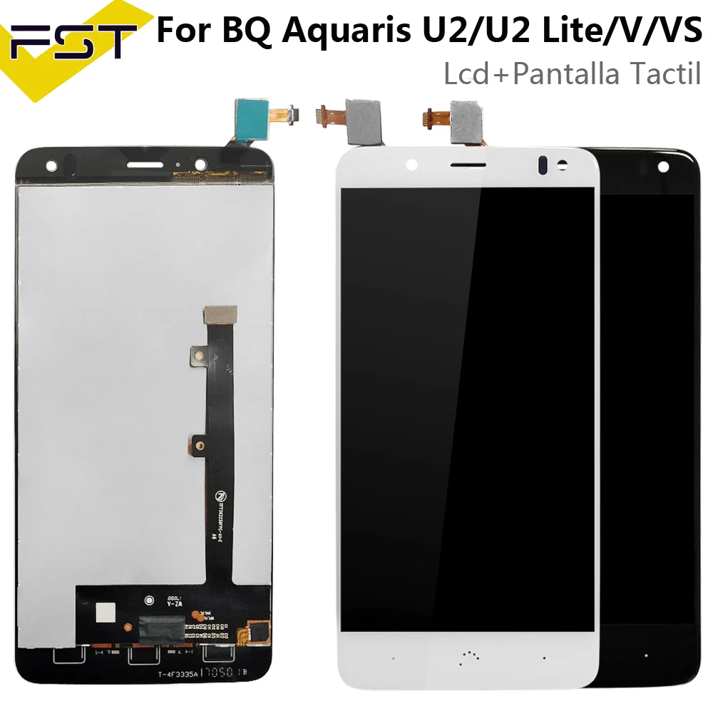Жк дисплей для BQ Aquaris U2 / Lite сенсорный экран в сборе с рамкой тактическая панель V