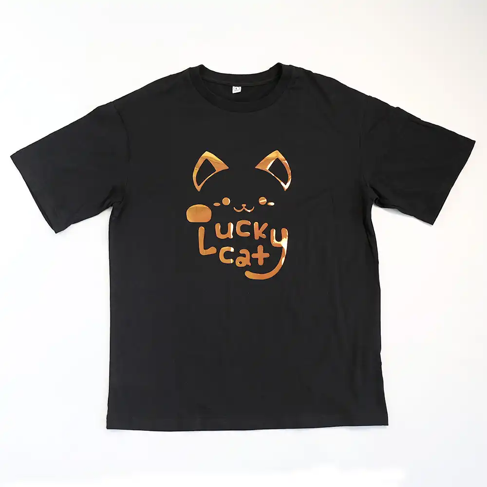 コットンtシャツ女性ソフト金属かわいい猫ロゴ夏新特大tシャツカジュアルルーズtシャツ韓国oネック女性トップス Tシャツ Aliexpress