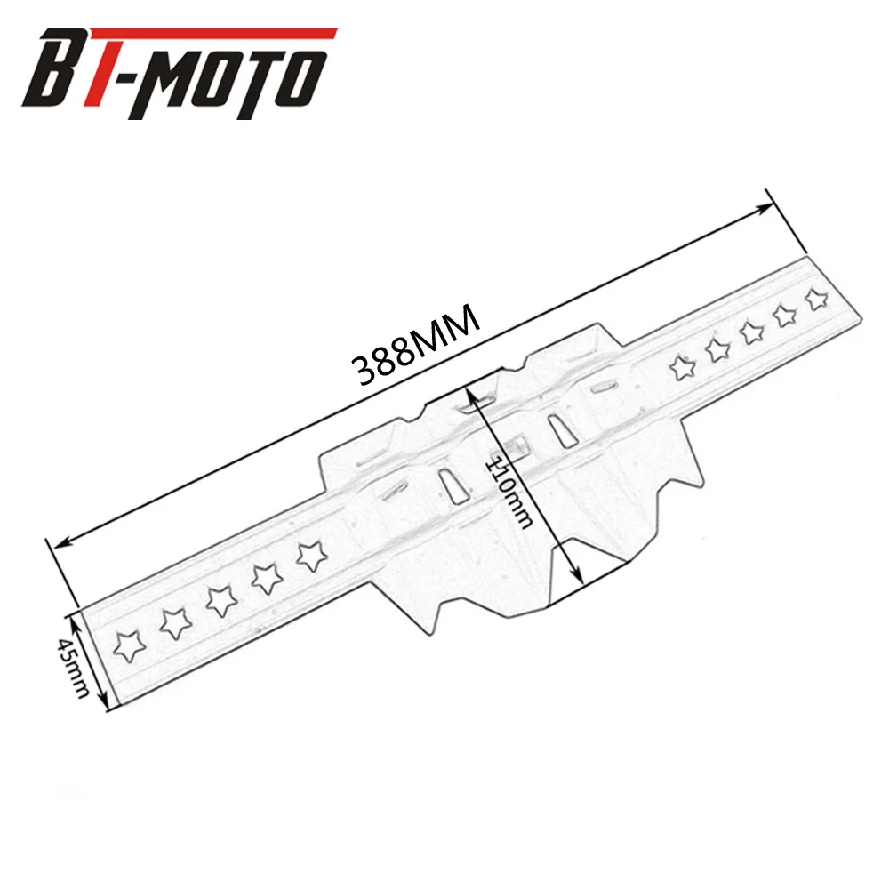 Для KTM 690 SMC/SMC R глушитель для мотоцикла круглый Овальный выхлопной протектор защита может покрыть круг