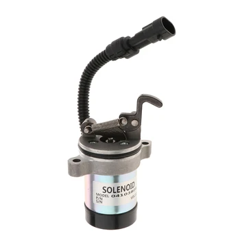 

Durable 12V Fuel Shutdown Solenoid for Deutz F3L F3M F4L F4M 1011 - 04103808, Aluminum Alloy