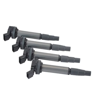 

CAPQX 4PCS Ignition Coil 90919-C2005 90919-02252 For Corolla LEVIN E'Z Avensis RAV4 AURIS Verso VIOS YARIS 2004-2013 2014 2015