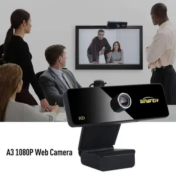

2 million pixels USB2.0 1920 * 1080P full HD webcamera MIC, camera with microphone, used for computer PC laptop desktop UK