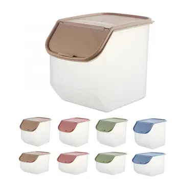 

Portable Rice Storage Bin Kitchen Cereal Grain Bean Food Storing Box Food Container Grain Storage Container