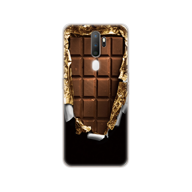 For Oppo A9 A5 2020 Case Soft TPU Phone Shell Back For OPPOA9 OPPOA5 A 9 Coque A 5 Cover Silicon Protective Funda 6.5" cat