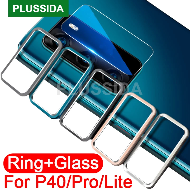 Camera Case For Huawei P40 Pro P 40 Lite HuaweiP40 Light Protection Lens Glass Cover Plus | Мобильные телефоны и
