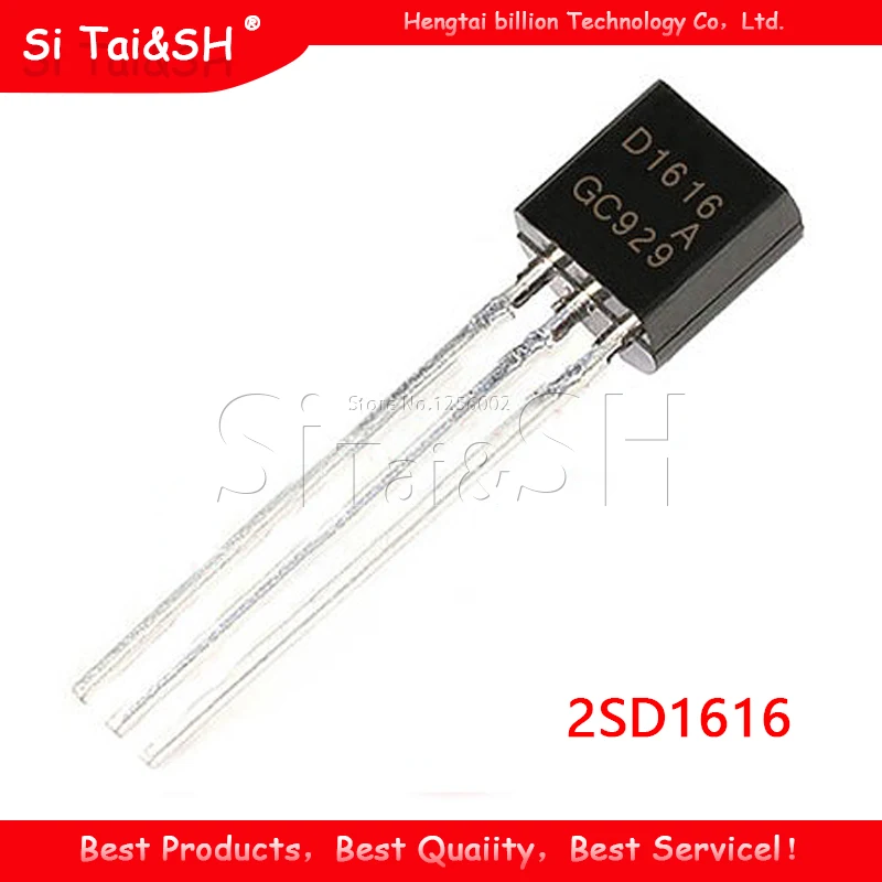 20 шт 2SD1616 TO-92 D1616 TO92 D161A 2sd161616a транзистор | Электронные компоненты и принадлежности