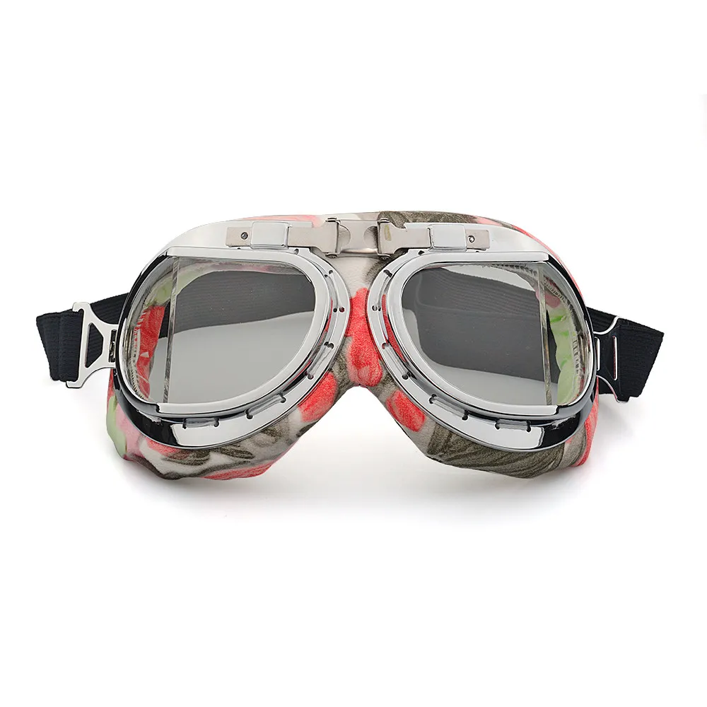 Складные мото летающие винтажные мотоциклетные очки байкер пилот Второй мировой войны шлем очки круизер Скутер очки мотоцикл мотор