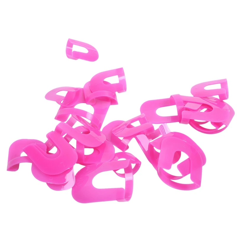 

26 Pcs Reusable Nails Edge Skin Barrier Nail Polish Stencils Kit Manicure Nail Art Polish Tip Protectors, Nail Care Beauty Tool