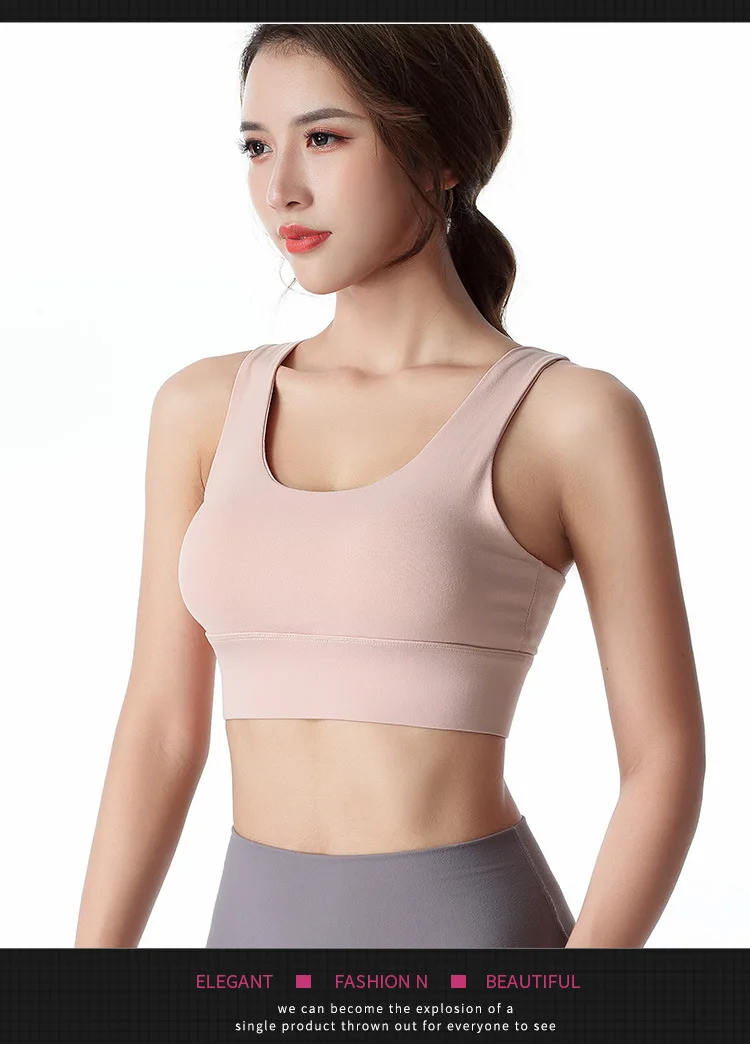 Women Sports Bra Push Up Crop Top Female Fitness Gym Bra Hollow Breathable Top Running Yoga Bra Athletic Sportswear Big size