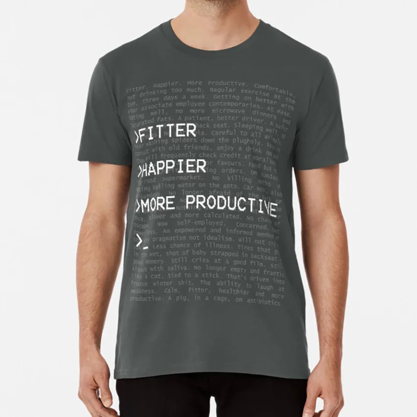 Fitter happier shirt Clearance