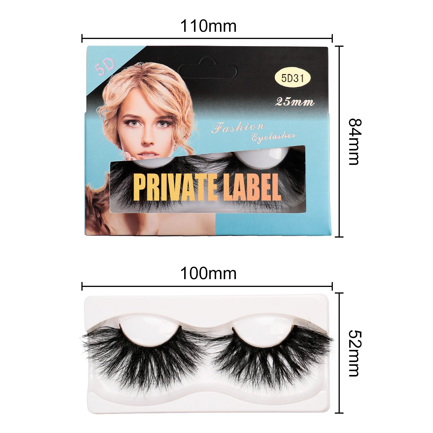 25mm 5D Mink Eyelashes Wholesale Makeup Fluffy Soft Wispy Natural Cross Eyelash Extension Reusable Lashes Min | Красота и здоровье