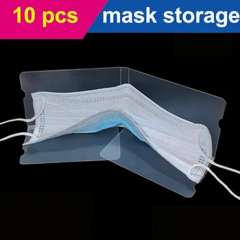 

mini face mouth Mask storage clip storage for mask for carry to outside portable and foldable safer Prevent secondary pollution