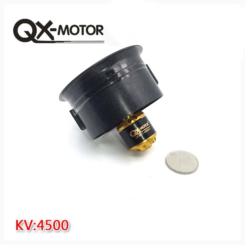 Qx Motor 64mm Duct Edf Unit With 4500kv Brushless Motor For Rc Model With 40a Esc Parts Accessories Aliexpress