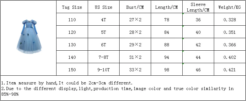 Z00123尺码表4-10T