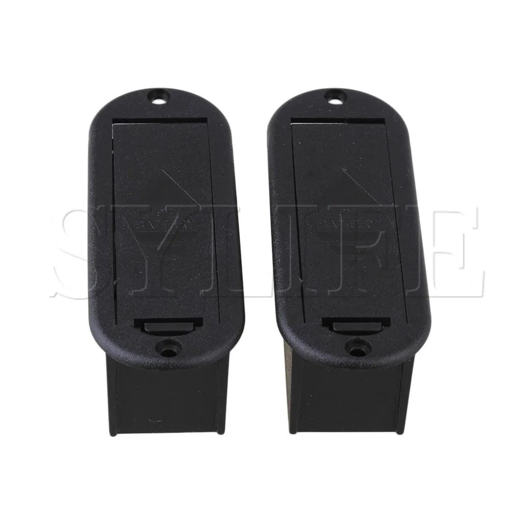 

2pcs 9V Battery Case Guitar Bass Pickup Ellipse