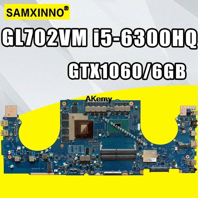 $US $397.62  GL702VM Motherboard For ASUS GL702VMK GL702VML GL702VM laptop Motherboard GL702VM Mainboard i5-6300