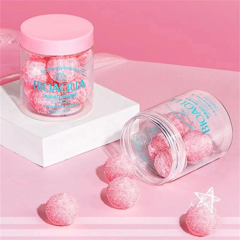 Peach Body Sugar Ball Scrub Cream Natural Skin Care Exfoliation Nourish Soften Moisturize Whitening Whole Body Bath Using 140g sponge bath ball shower rub for whole body exfoliation massage brush scrubber body brush sponge brush bathroom accessories